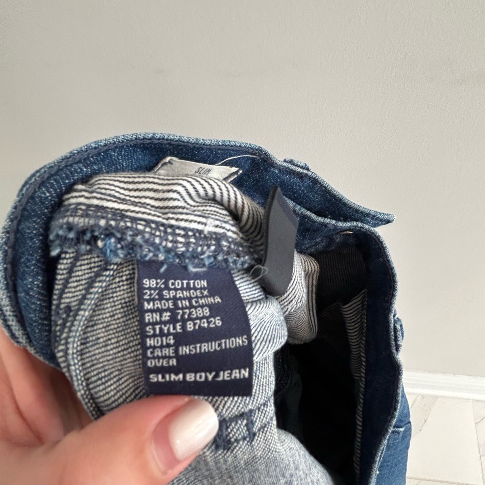 Madewell Patchwork Slim Boy Jeans - image 5